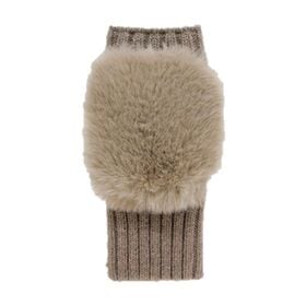 【モカ】もふもふフィンガーレスミトン