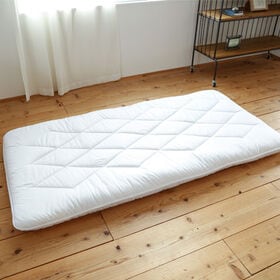 【日替わり数量限定】【ダブル】抗菌防臭 防ダニ 軽量 敷き布団(※日本製／厚さ約8cm)【先行チケット利用NG】