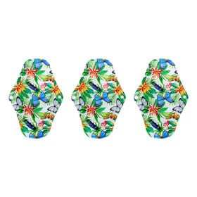 【蝶々/3枚セット】洗えるロング布ナプキン