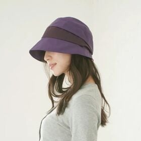 【ヴァイオレット】透湿・撥水・UVカット『ハンクハット』