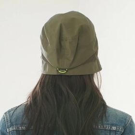 【モスグリーン】透湿・撥水・UVカット『ハンクハット』