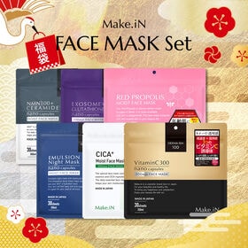 【福袋】Make.iN フェイスマスク6種 お試しスペシャルセット（各30枚入／6袋セット）