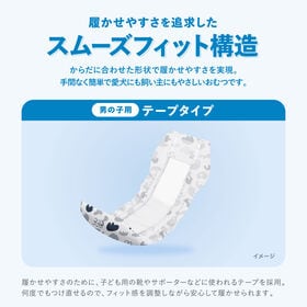 【72枚入り】Famy ファミー 犬用おむつ 男の子用 Mサイズ フィットウェア