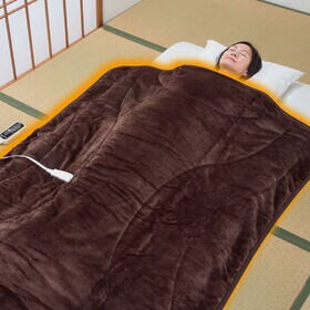【188×130cm】身体にフィットする電気掛毛布