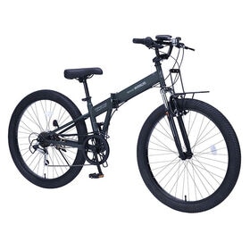 【ミリタリーグリーン】 折畳セミファット26・6SP・Fサス