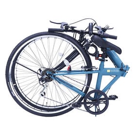 【フォギーミント】 折畳クロスバイク700C・6SP・Fサス