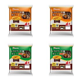 【2種/計16食】レストラン仕様カレー甘口＆辛口 | あると嬉しい！日本ハムのレトルトカレー2種類セット！レンジで簡単 約60秒で出来上がり！！