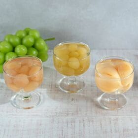 【425g×3缶】岡山県産 フルーツ缶詰セット | 岡山県産『清水白桃』『ニューピオーネ』『マスカット』の3種缶詰セット