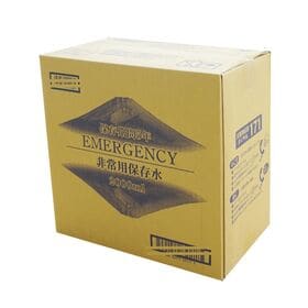 【2L×6本】EMERGENCY 非常用保存水 5年保存水 バナジウム天然水 軟水 エマージェンシー