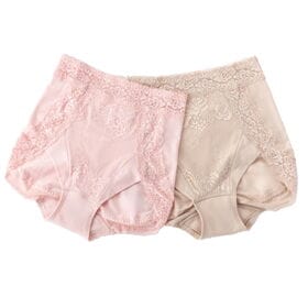 【ピンク／LLサイズ】ビューティケアサポート＆ショーツ Bichelit