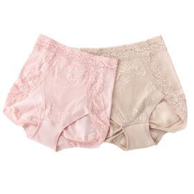 【ベージュ／Lサイズ】ビューティケアサポート＆ショーツ Bichelit