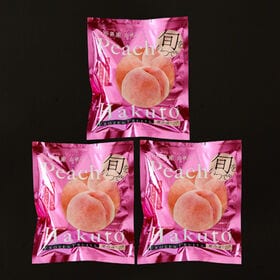 【100g×3袋】「凍眠フルーツ」 白桃3袋セット