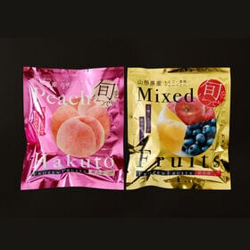 【2種各1袋/計200g】「凍眠フルーツ」2種セット（白桃/ミックスフルーツ）