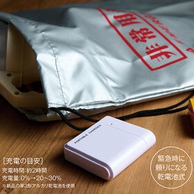 備えて安心 乾電池式充電器(4本タイプ)