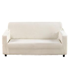 【アイボリー/4人掛け】ソファーカバー