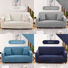 【ネイビー/1人掛け】ソファーカバー