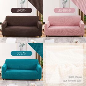 【ブラウン/1人掛け】ソファーカバー