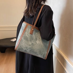 【ブルー】トートバッグ