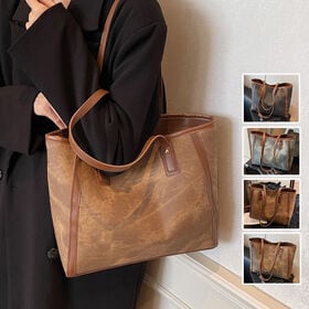 【グレー】トートバッグ