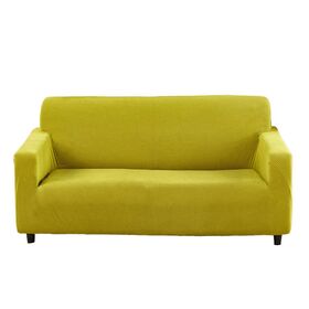 【ライムグリーン/1人掛け】ソファーカバー
