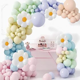 【計127個】様々なお祝いに使えるパーティーバルーンセット【フラワー】