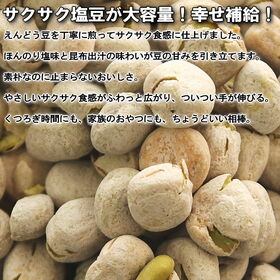 ＜シンプル百科＞【500g】毎日つまめる大容量の塩豆