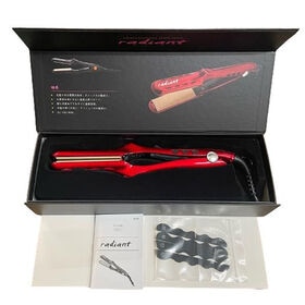 【レッド】ラディアントヘアアイロンLM-125-R