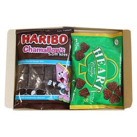 ハリボー チョコマシュマロとハートチョコレート（クリスピー）セット