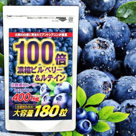 濃縮ビルベリー＆ルテイン（約3ヵ月分/180粒）