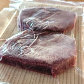 【計約520g/計8個(2個入り×4パック)】高級/霜降り牛タン厚切りステーキ