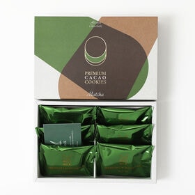 【6枚】「dari K」カカオサンドクッキー（抹茶）