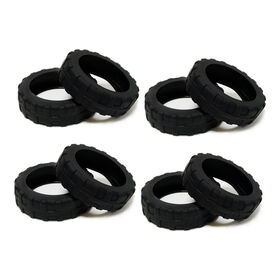 【ブラック/L】キャスターカバー 8個セット