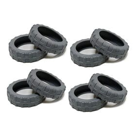 【グレー/L】キャスターカバー 8個セット