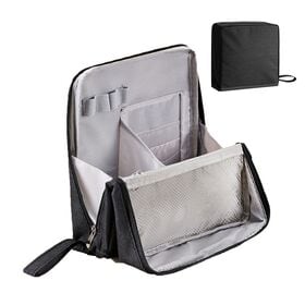 【ブラック】立てて使えるマルチポーチ