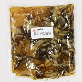 【日替わり数量限定】【1kg(500g×2袋 )】函館で作られた「数の子松前漬け」【先行チケット利用NG】