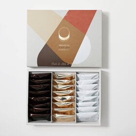 【3種計24枚】「dari K」 カカオサンドクッキー（ダーク・ミルク・ホワイト）