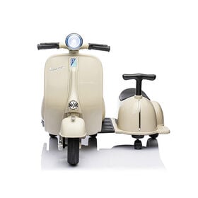 【日替わり数量限定】こども用電動乗用玩具 ミニベスパ2シーター【先行チケット利用NG】