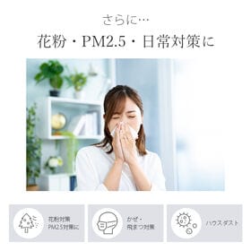 【50枚入×10箱セット】三層不織布マスク　ホワイト