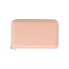 【ベビーピンク】スキミング防止 通帳＆マルチカードケース