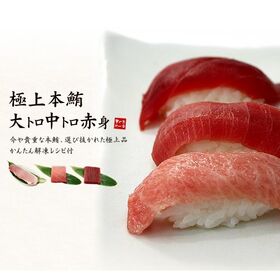 【計1kg前後】本マグロ 大トロ中トロ赤身セット 解凍レシピ付[[大中赤セット-2p]