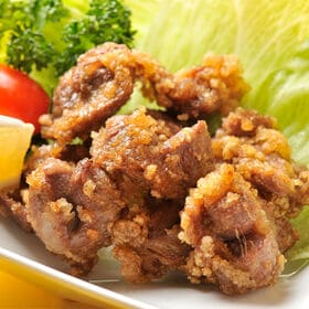 【大分】からあげ大吉 中津からあげ人気3種詰め合わせ(骨なしモモ肉、チキンバー、砂ずり)計1.1kg