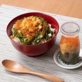 【瓶ドン3本セット】たこ・ウニ・いか 各1本　ご飯にのせるだけで絶品海鮮丼！