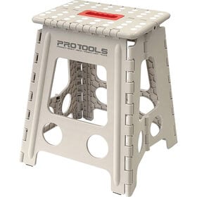 【1個】折りたたみ踏み台 39cm　耐荷重100kg セノ・ビー プロ　グレー