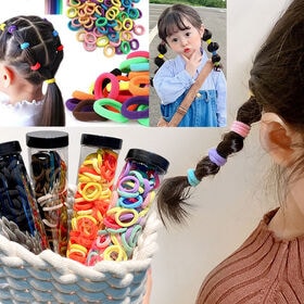 【A02】大容量ミニサイズヘアゴムセット