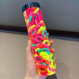 【A04】大容量ミニサイズヘアゴムセット