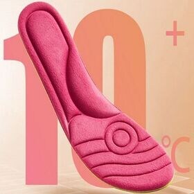 【日替わり数量限定】【ピンク：27cm】暖かい不思議なインソール(2足分セット)【先行チケット利用NG】