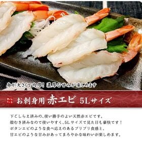 【20尾】赤エビ20尾 天然 殻むき済 海鮮丼[[赤えび20尾]