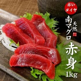 【約1kg(4-8ブロック)】天然南マグロ赤身[[天然南マグロ赤身500g-2p]