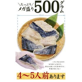 【500g(4-5人前)】 さわらの西京漬け（ご家庭用・サイズ不揃い） [[サワラ西京漬500g]