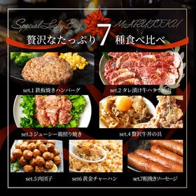 【7種/約2.5kg】MARU得 肉の福袋  冷凍おかずセット